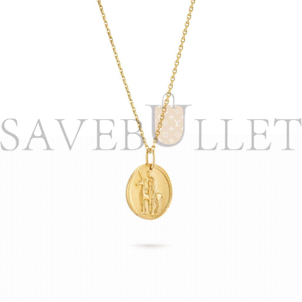 VAN CLEEF ARPELS ZODIAQUE MEDAL VIRGINIS (VIRGO) - YELLOW GOLD  VCARP7ST00